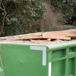 Container houtafval 10 m3