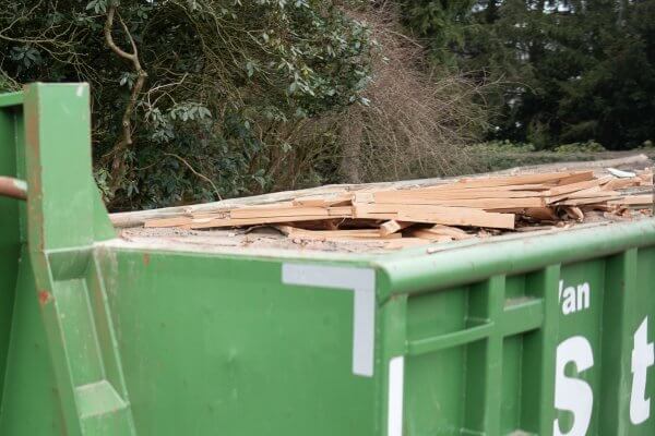 Container houtafval 10 m3